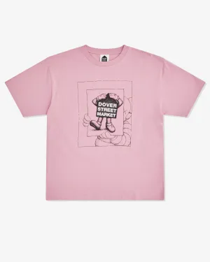 Kaws - DSM Logo T-Shirt - (Light Purple)