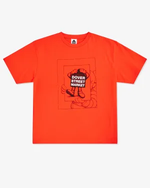 Kaws - DSM Logo T-Shirt - (Red)