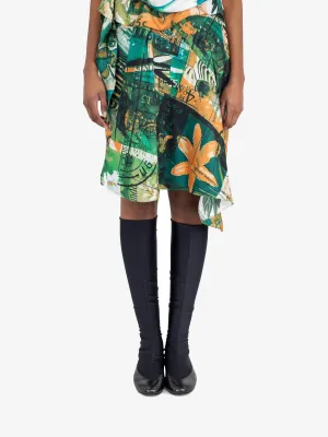 KIKO KOSTADINOV - Women Kukri Draped Skirt