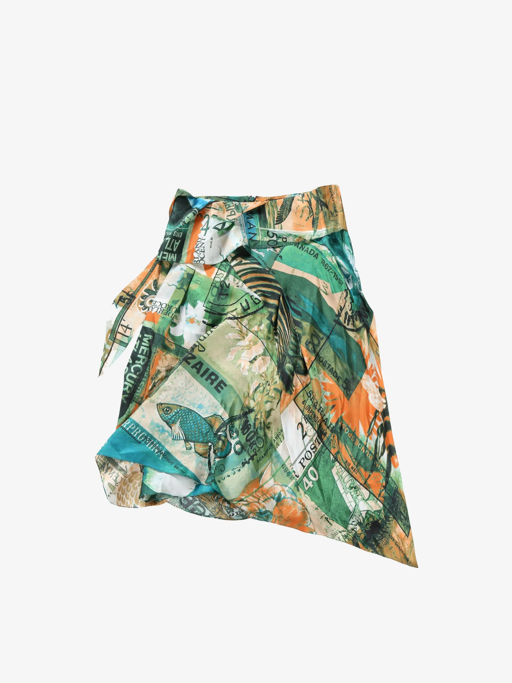KIKO KOSTADINOV - Women Kukri Draped Skirt