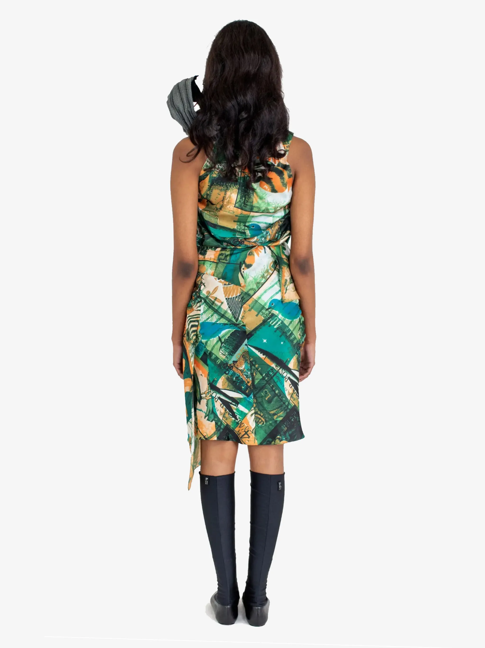 KIKO KOSTADINOV - Women Kukri Draped Skirt