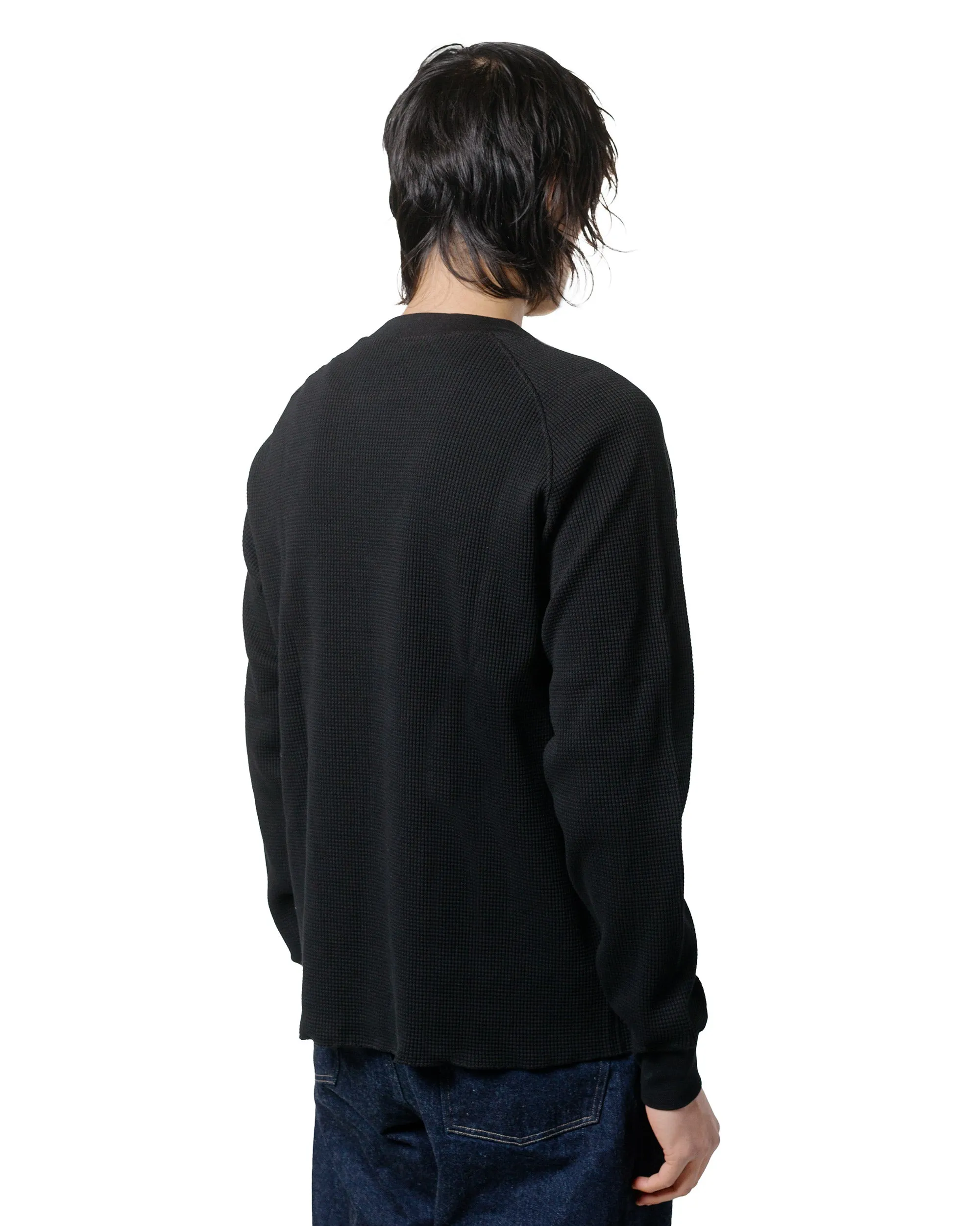 Lady White Co. Raglan Thermal Black
