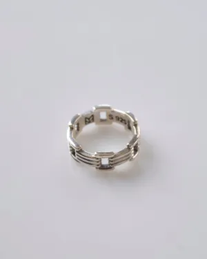Maple Lui Link Ring Silver 925