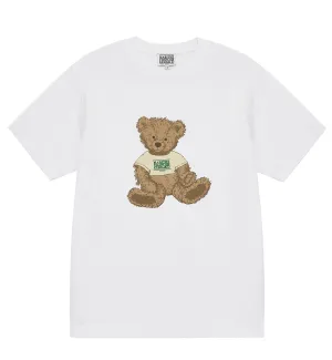 Marithe Doodle Bear T-Shirt (White)