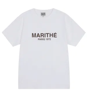 Marithe Regular Logo T-Shirt (White)
