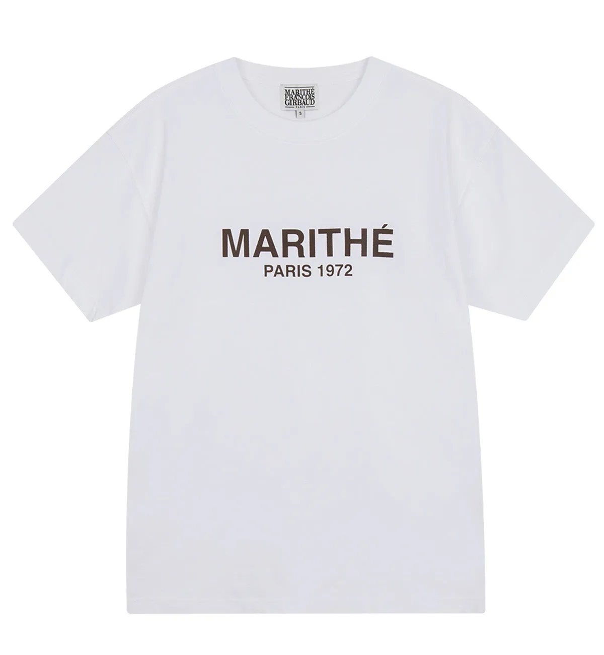 Marithe Regular Logo T-Shirt (White)