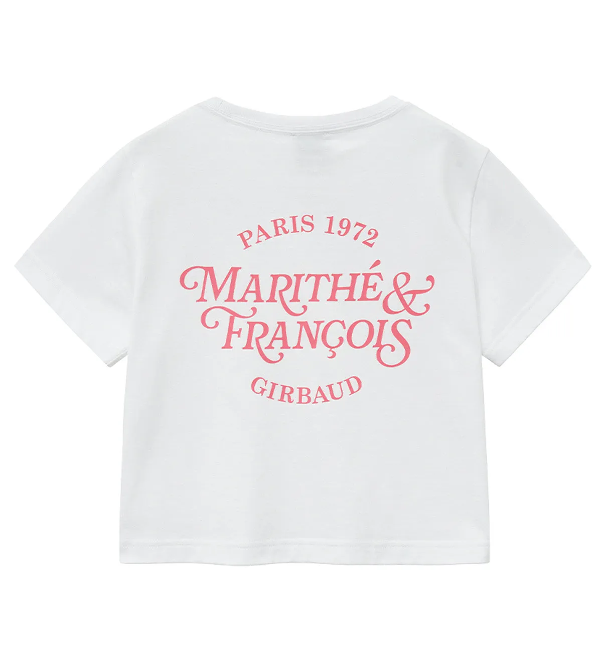 Marithe W Aerocool Mellow Crop T-Shirt (White)