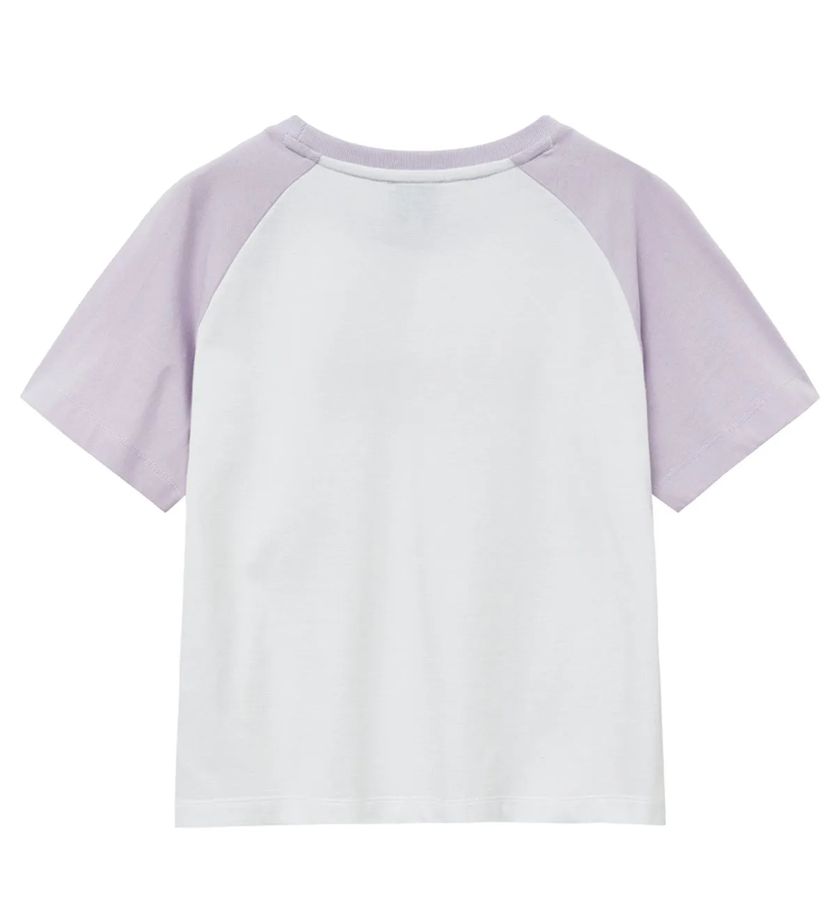 Marithe W Raglan Regular Logo T-Shirt (Light Purple)