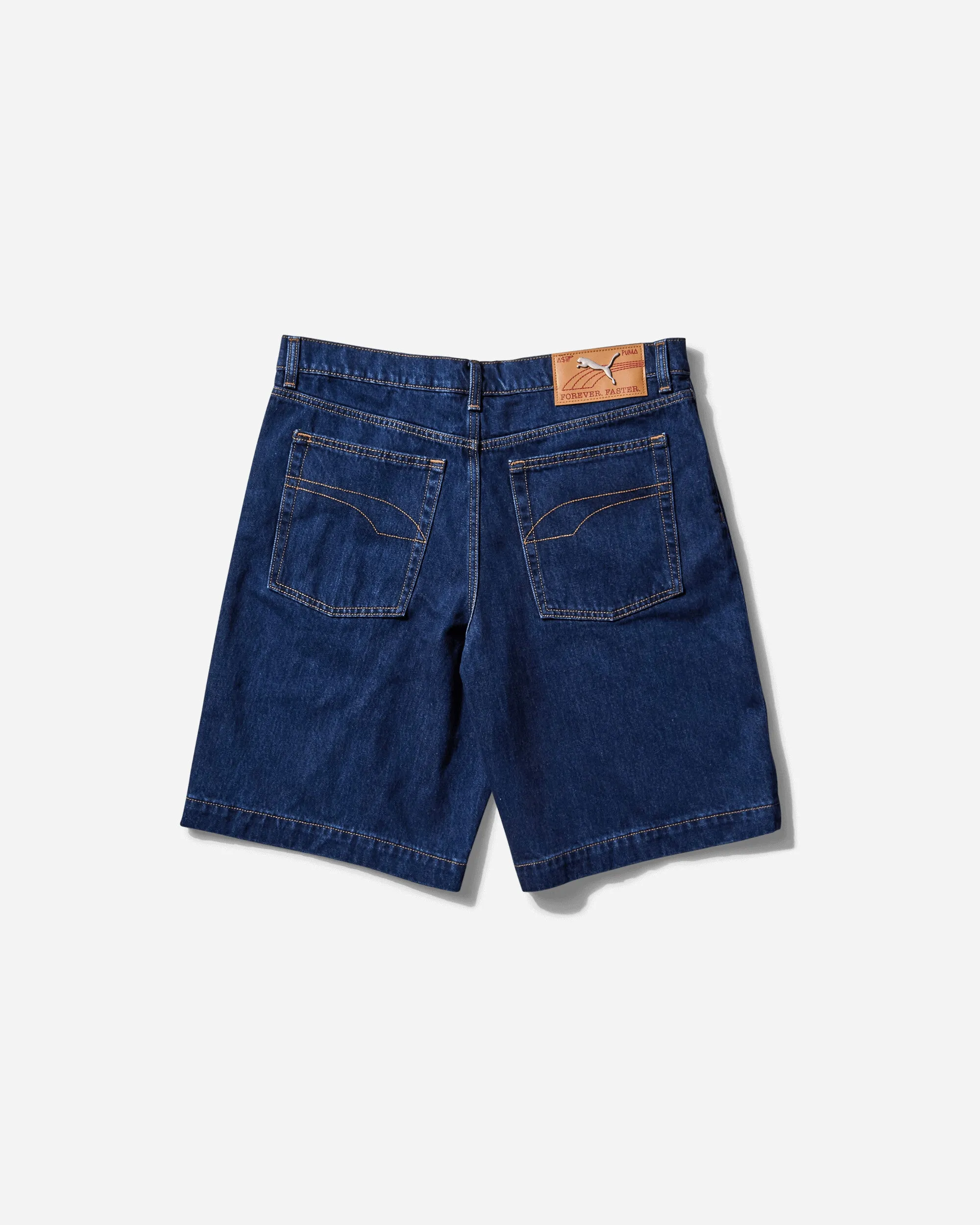 Men's A$AP Rocky Denim Shorts Dark Washed