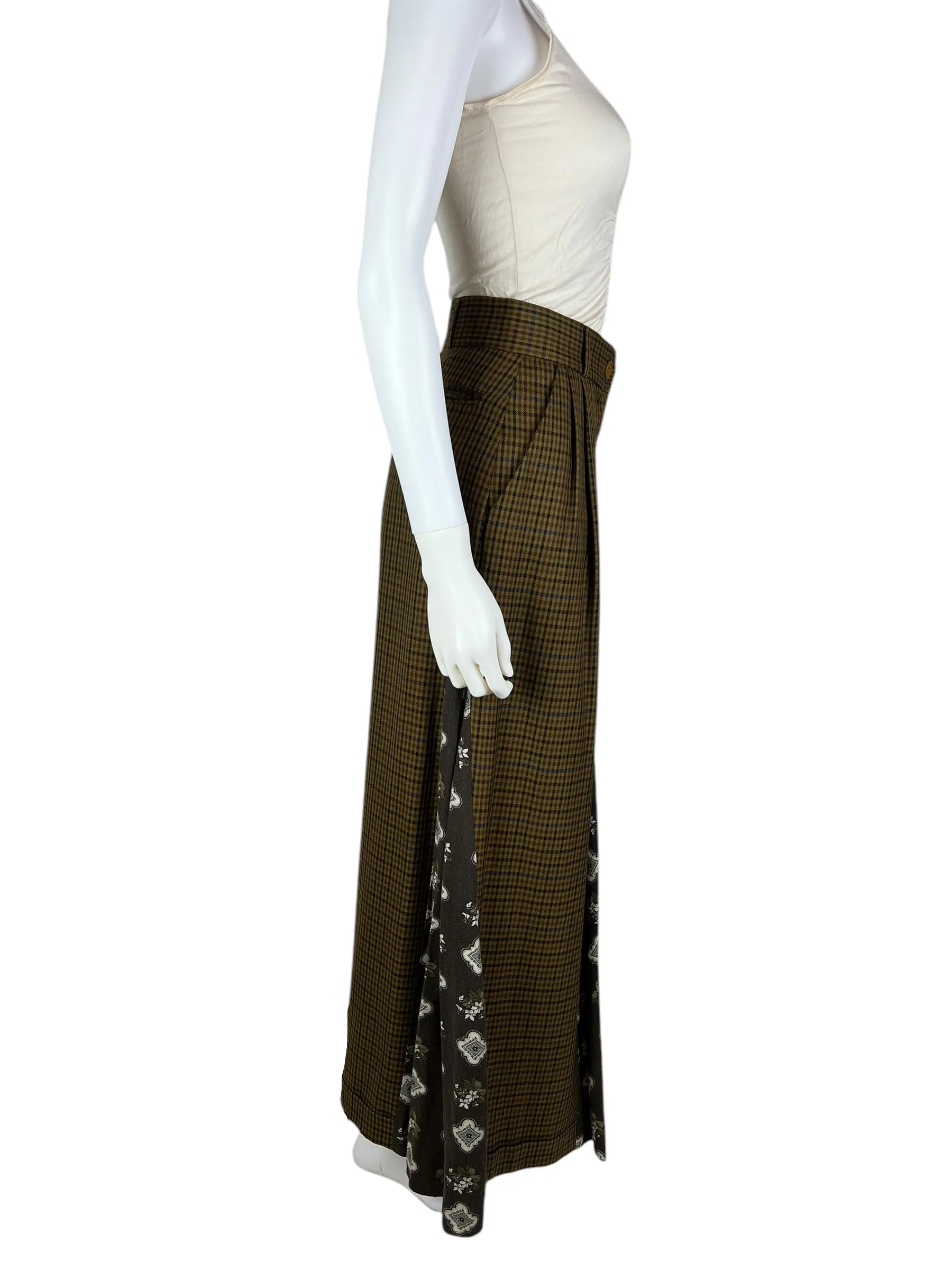 Moschino 1990s Cheap and Chic maxi skirt