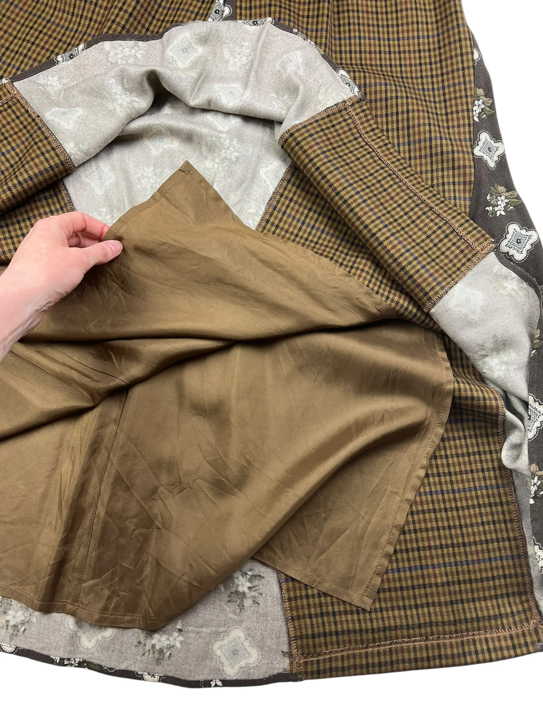 Moschino 1990s Cheap and Chic maxi skirt