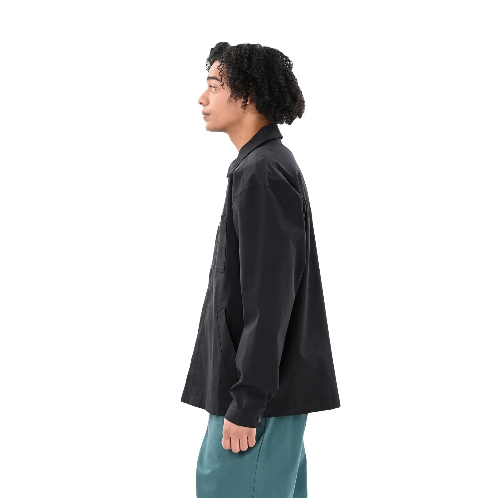 New Balance Men Coaches Twill Jacket Black MO51510-BLK
