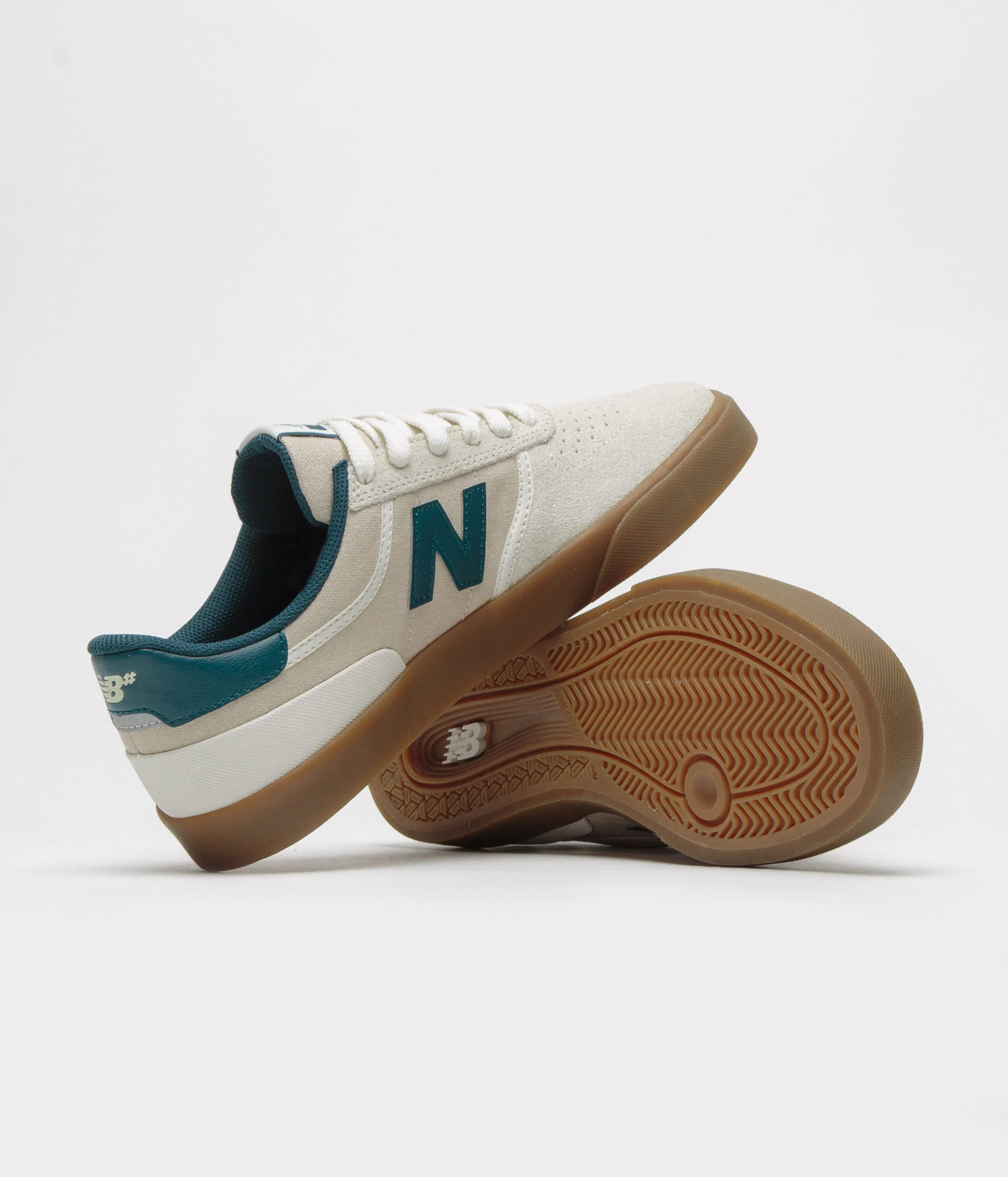 New Balance Numeric 272 Shoes - Sea Salt / Teal