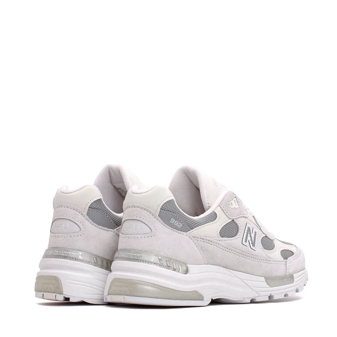 New Balance Unisex Made in USA 992 White Reflection U992NC