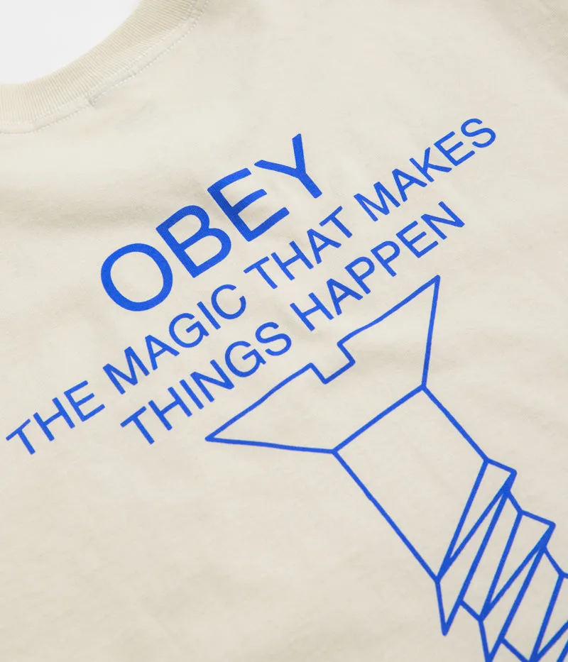 Obey Magic T-Shirt - Cream