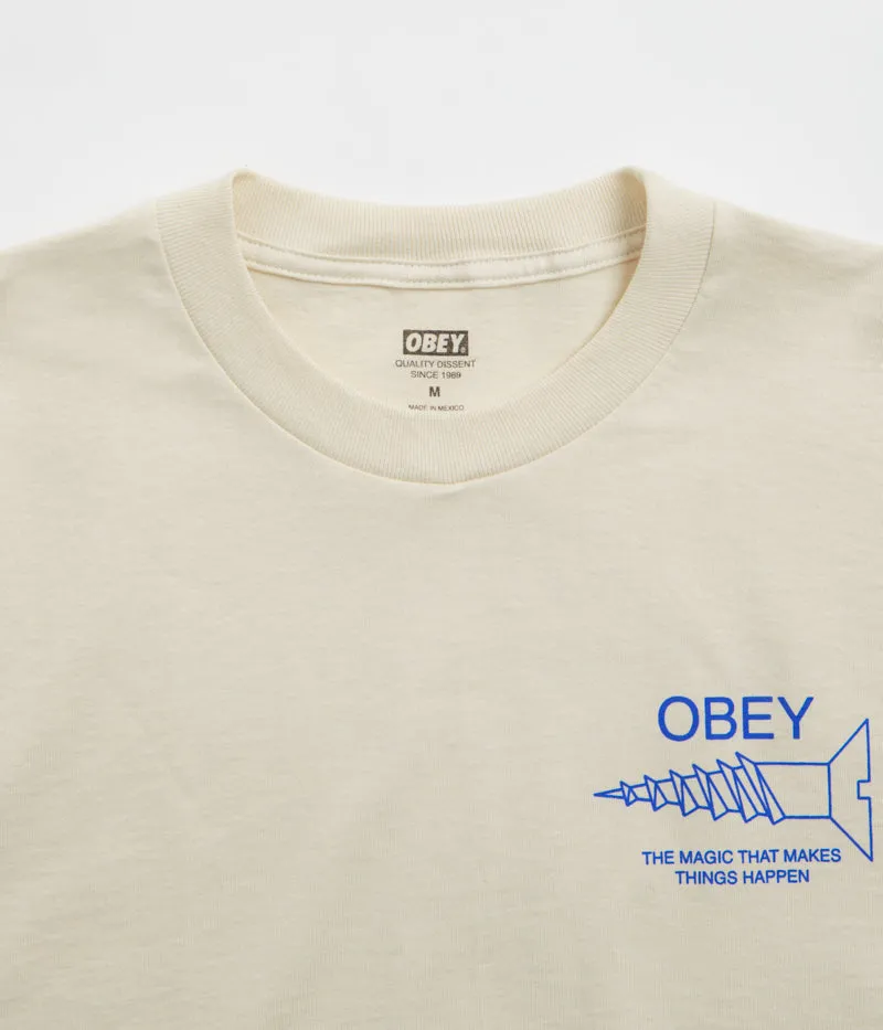 Obey Magic T-Shirt - Cream