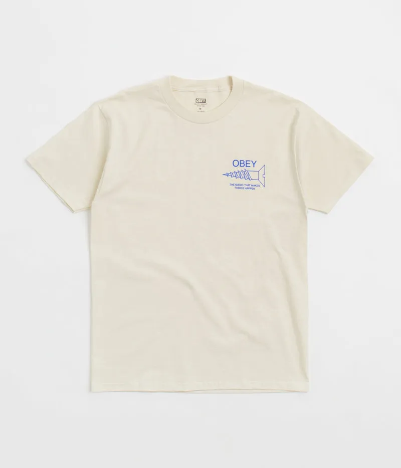 Obey Magic T-Shirt - Cream