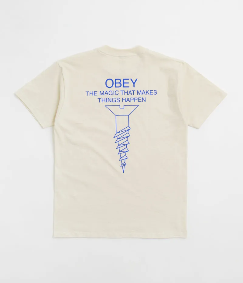 Obey Magic T-Shirt - Cream