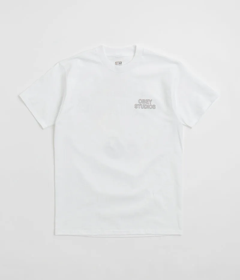 Obey Studios Palette T-Shirt - White