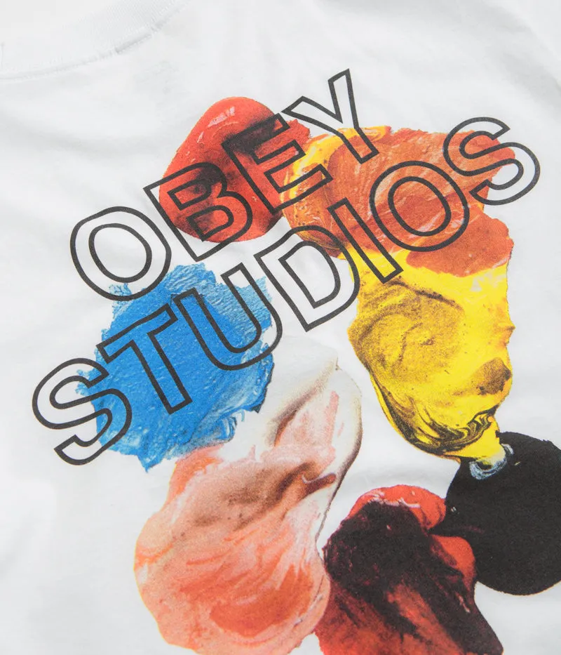 Obey Studios Palette T-Shirt - White