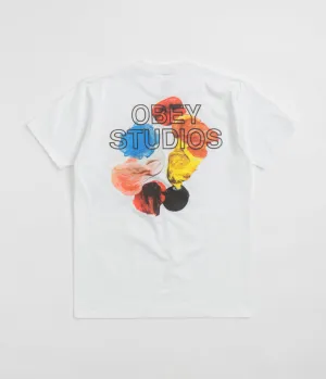 Obey Studios Palette T-Shirt - White
