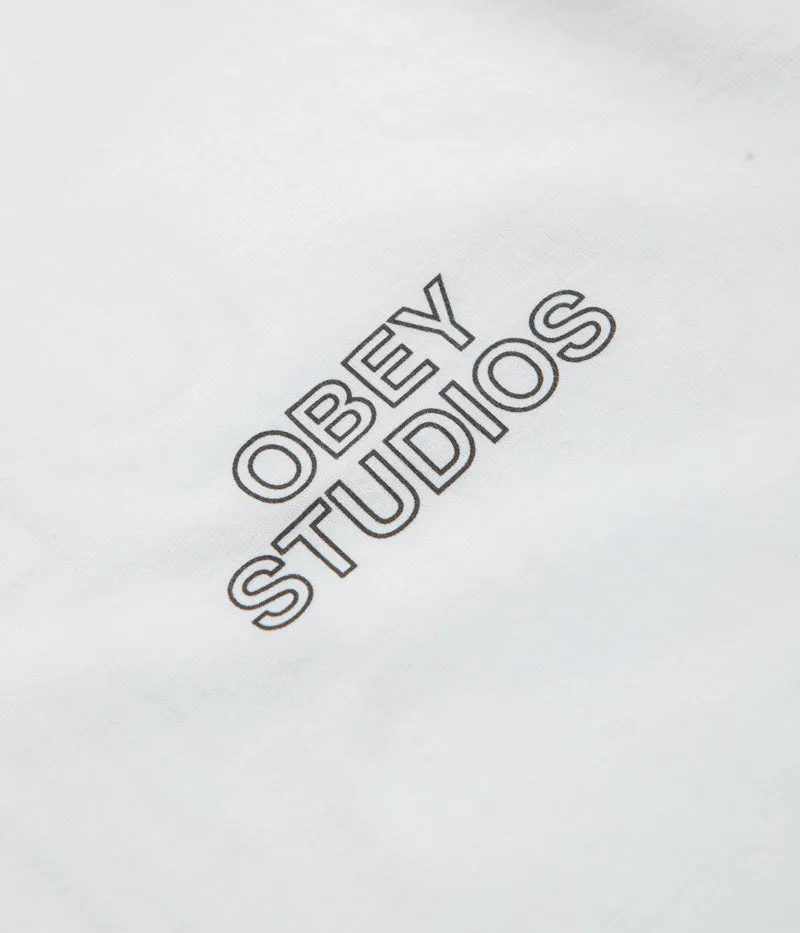Obey Studios Palette T-Shirt - White