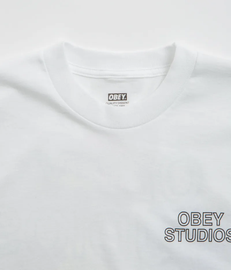 Obey Studios Palette T-Shirt - White