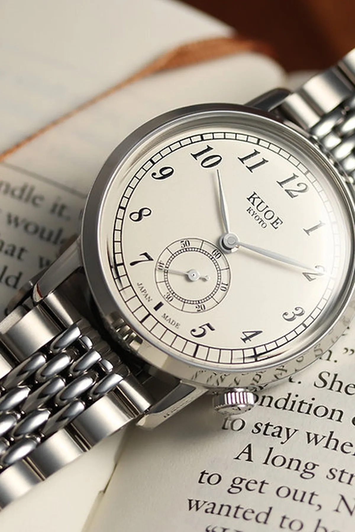 Old Smith - 90-007 - White Dial - Stainless Steel Bracelet