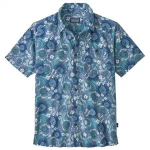 PATAGONIA BACK STEP SHIRT RINCON HUNT ANACAPA BLUE | CAMISA DE MANGA CORTA