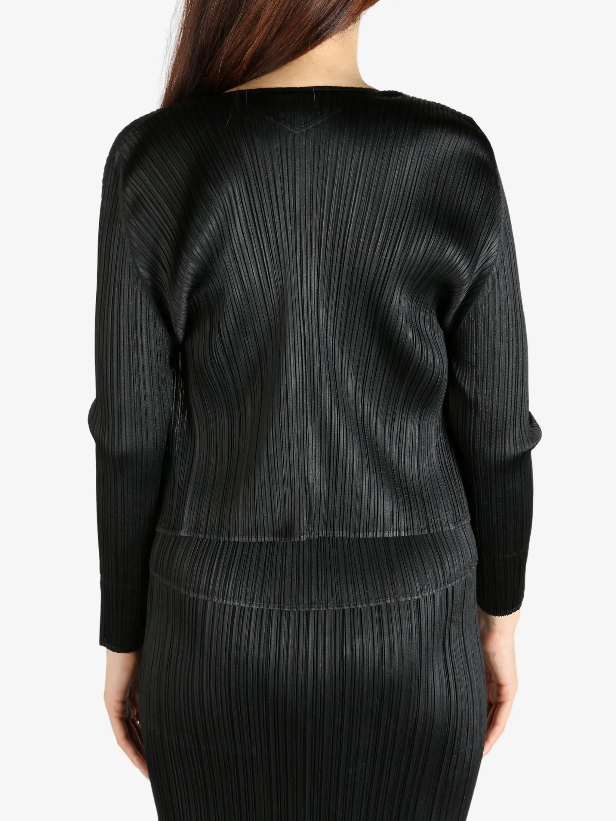 PLEATS PLEASE ISSEY MIYAKE - Women Basics Cardigan