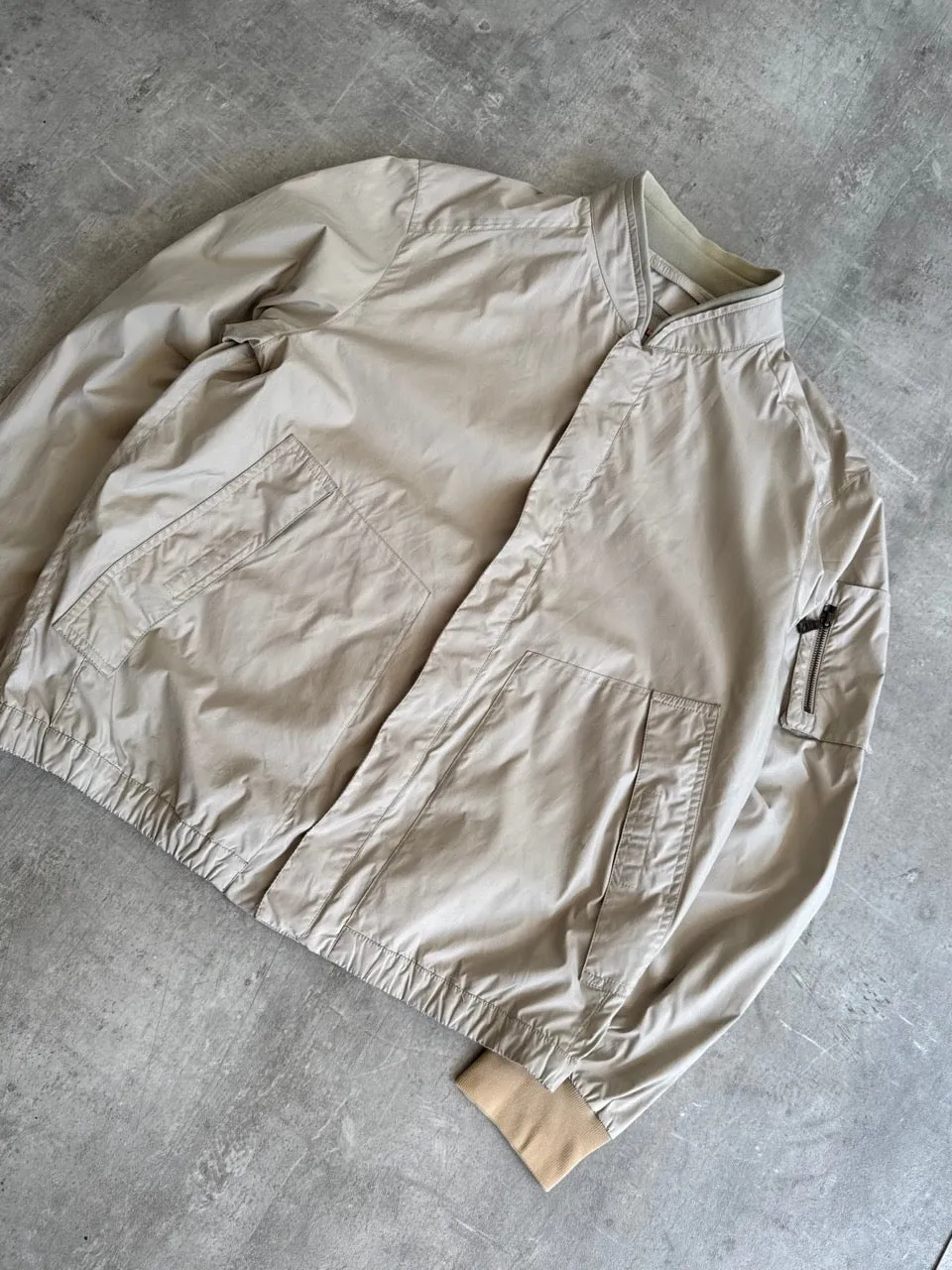 Prada Beige Technical Blouson