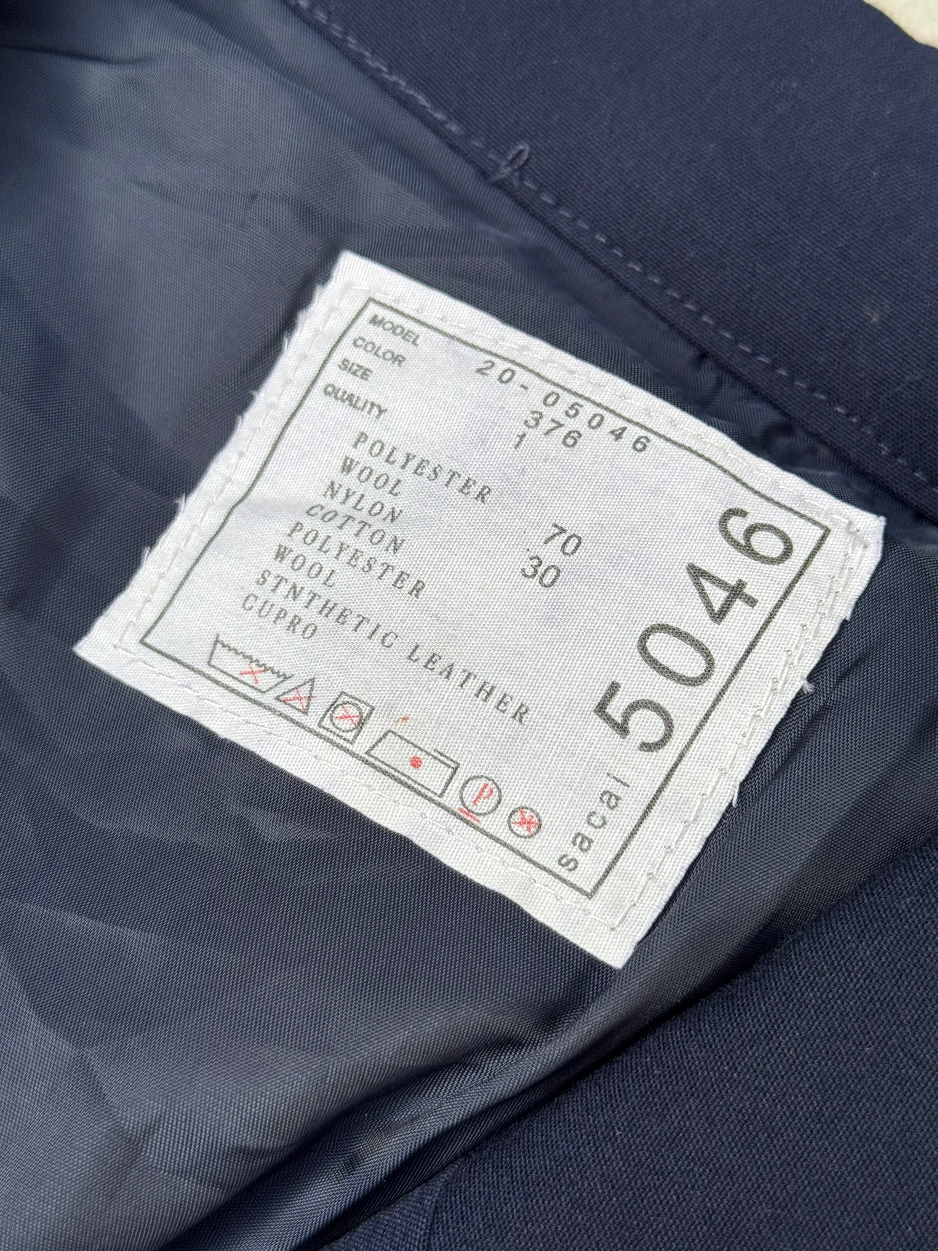 Rare Sacai Technical Cropped Blazer Jacket SC: 5782