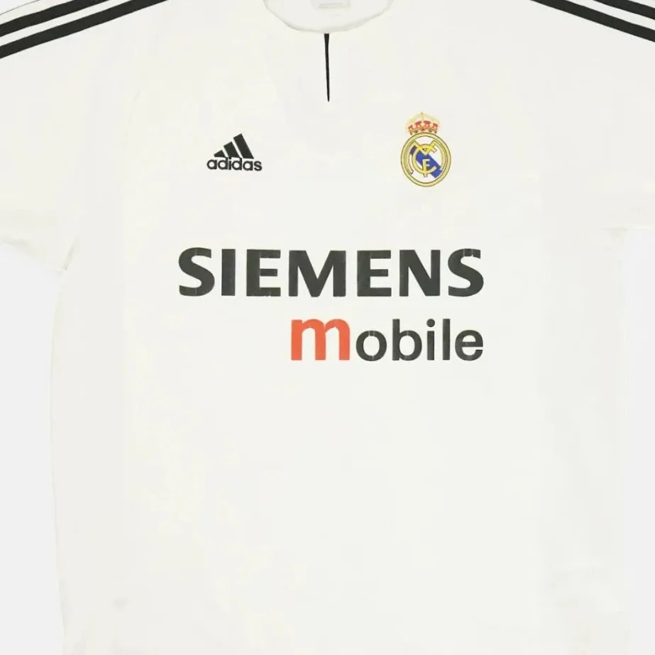Real Madrid  2003-2004 Adidas Home Jersey (M)