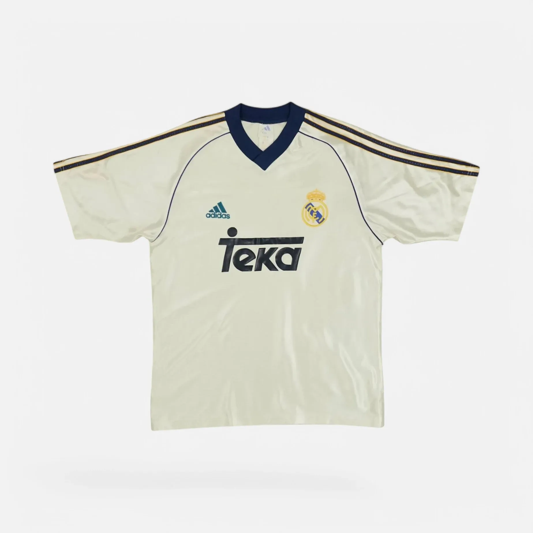 Real Madrid Adidas Home 1999-2000 Jersey (S)