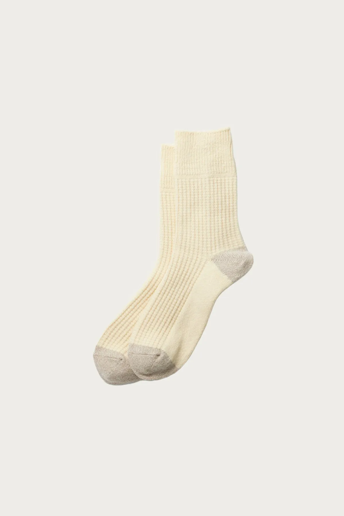 Recycled Cotton/Wool Daily 3 Pack - Off White/Gray