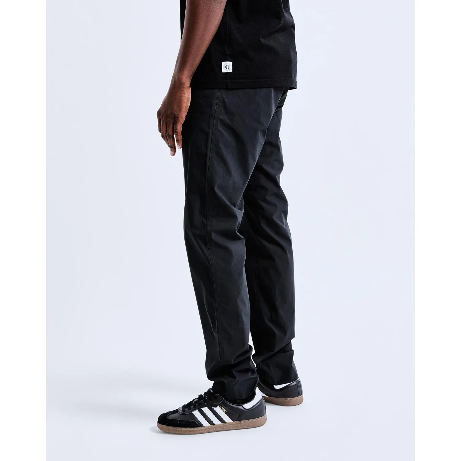Reigning Champ Men Woven Solotex Cotton Freshman Pant Black RC-5558-BLK