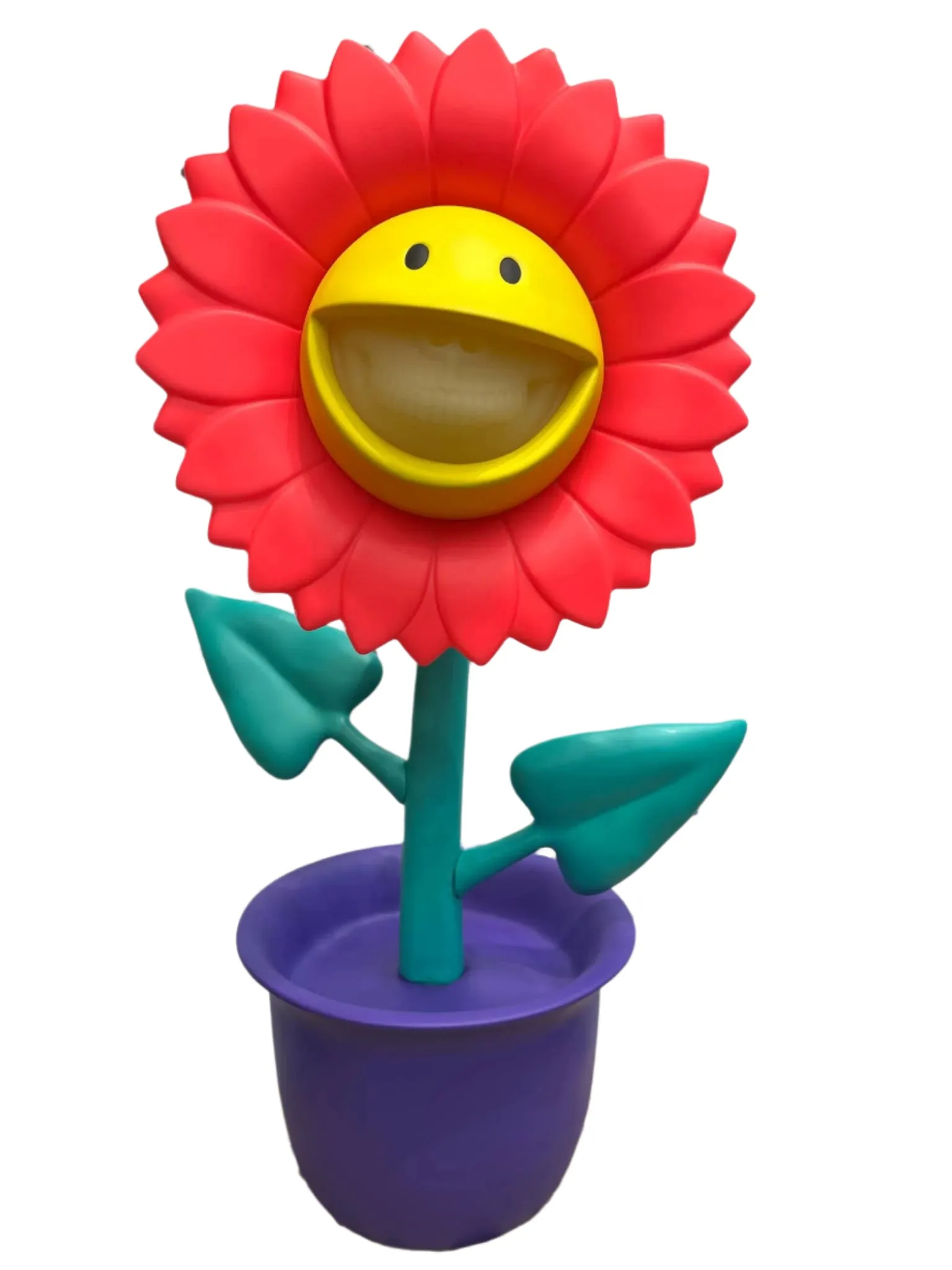 Ron English Sunflower Grin (Pink). 2017 (Signed)