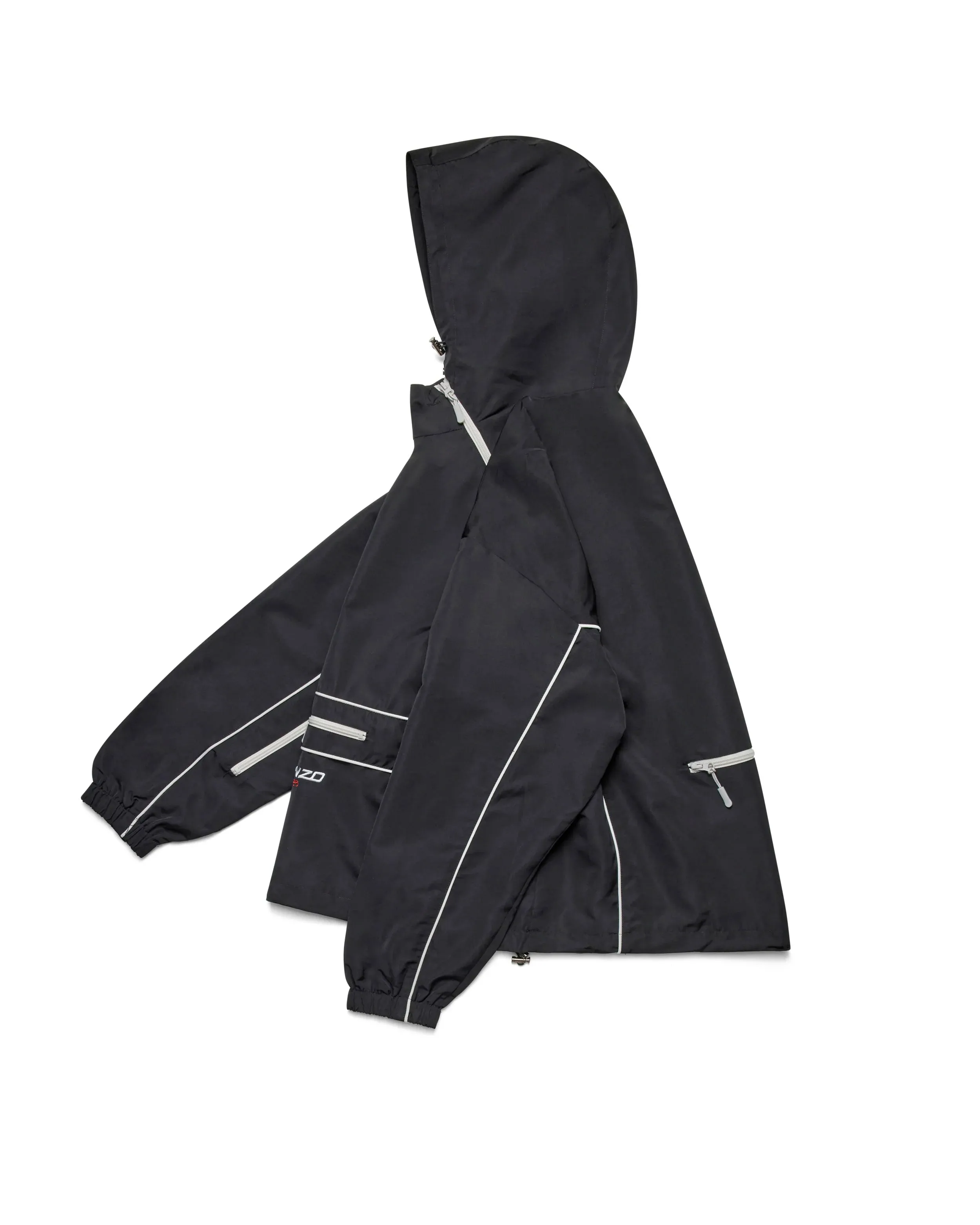 Shinzo Mury 1.5L Waterproof Technical Piping Jacket Black