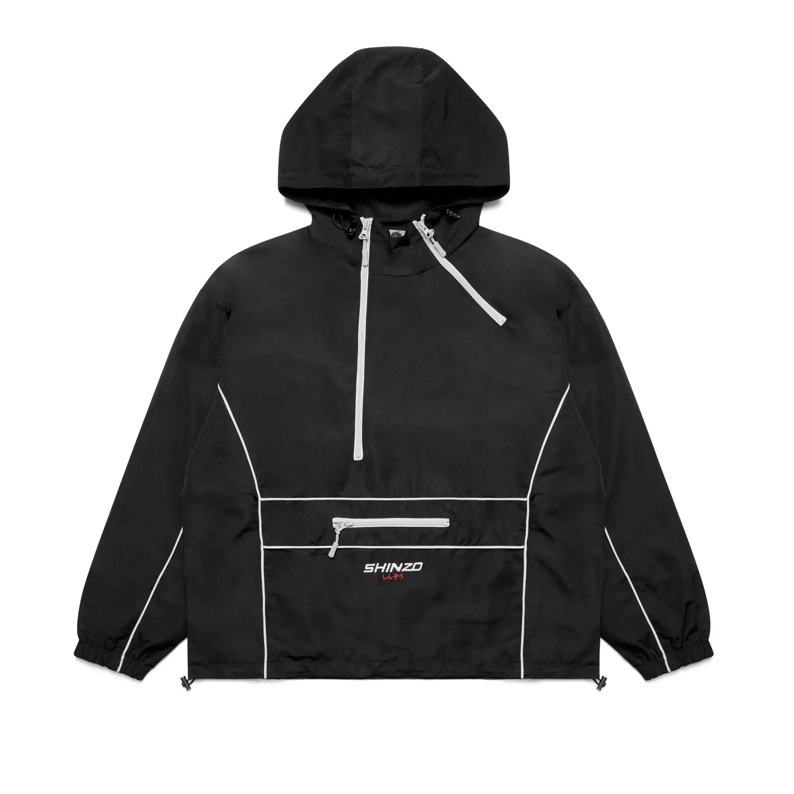 Shinzo Mury 1.5L Waterproof Technical Piping Jacket Black