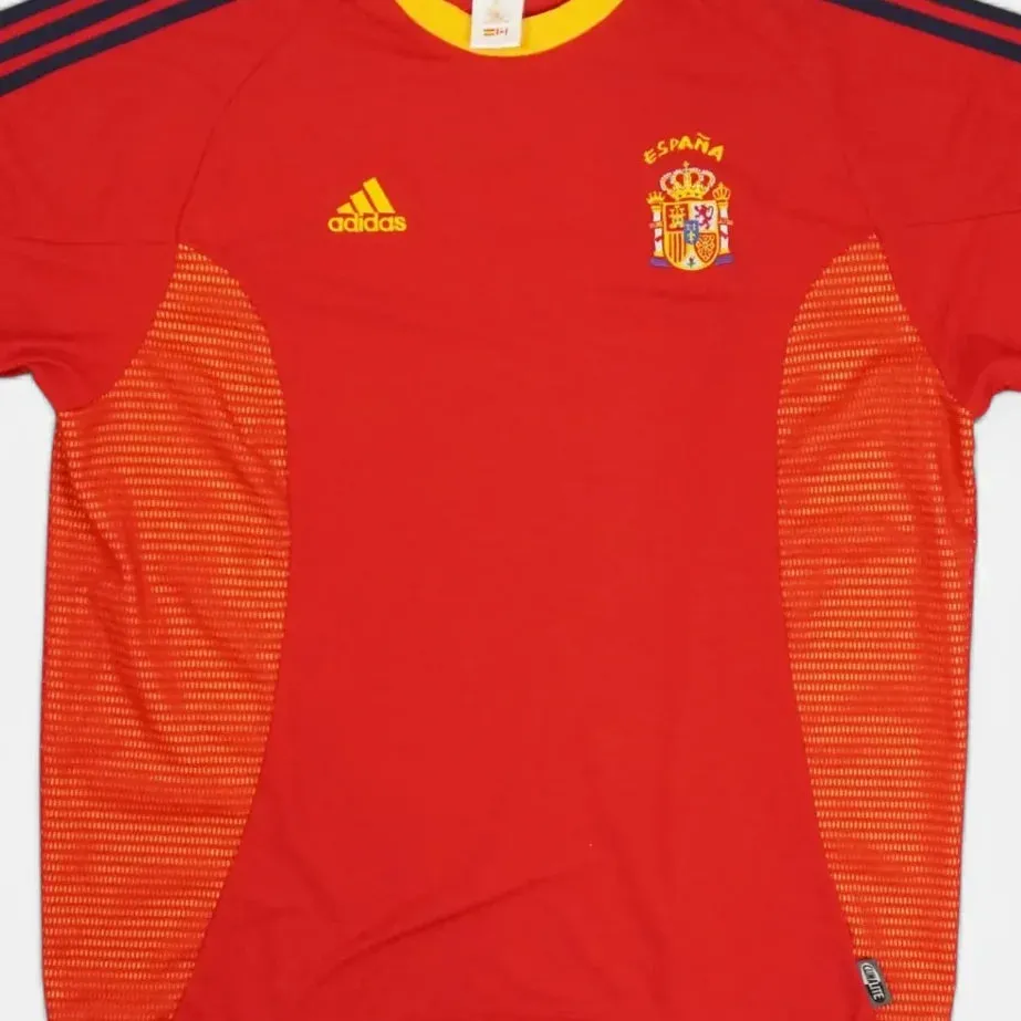 Spain Adidas Home 2002-2003 Jersey (L)