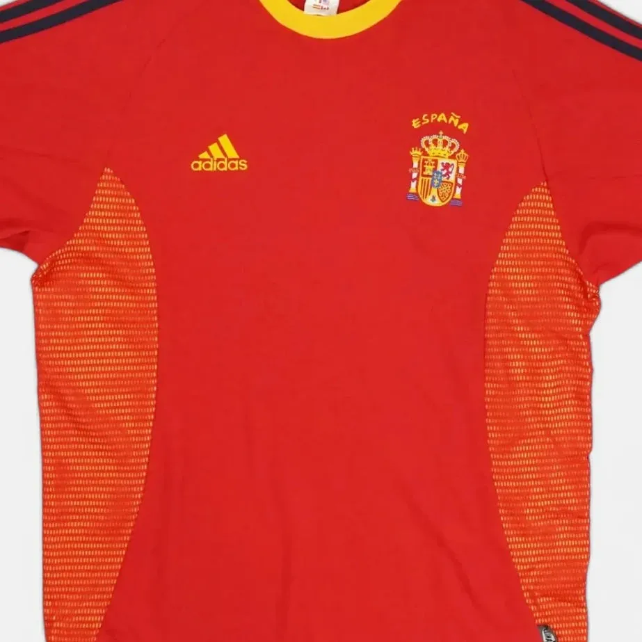 Spain Adidas Home 2002-2003 Jersey (M)
