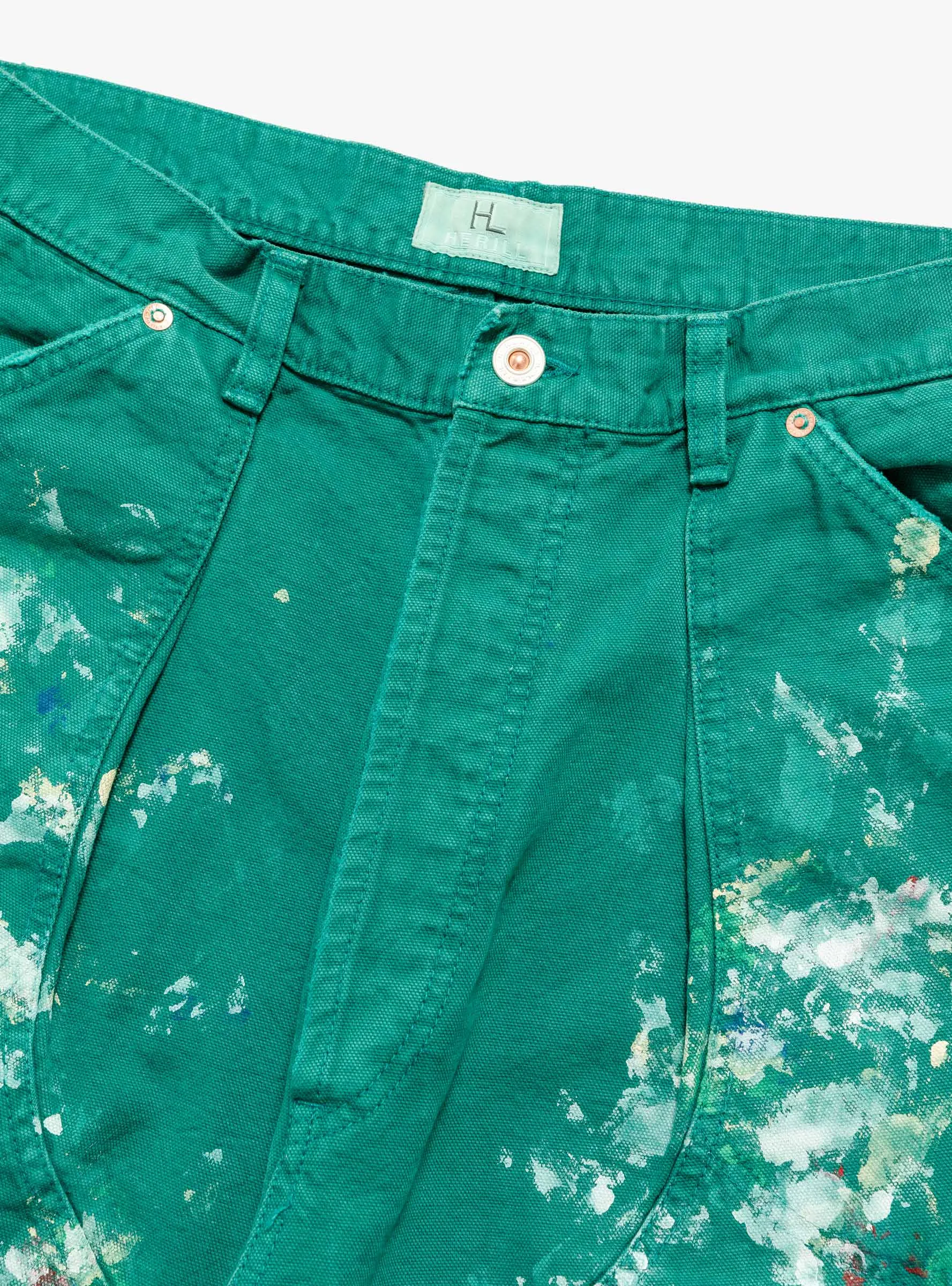 Splash Painter Pants Green