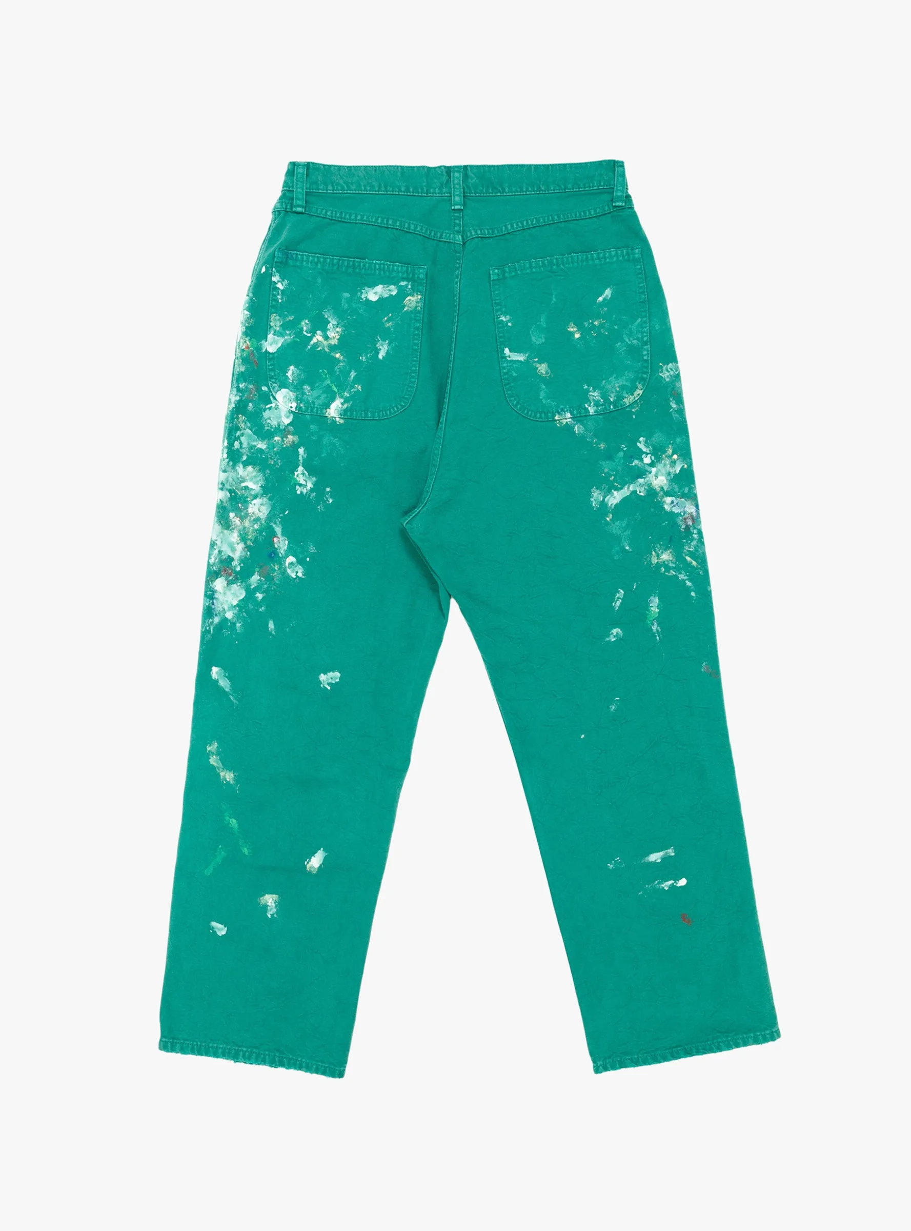Splash Painter Pants Green