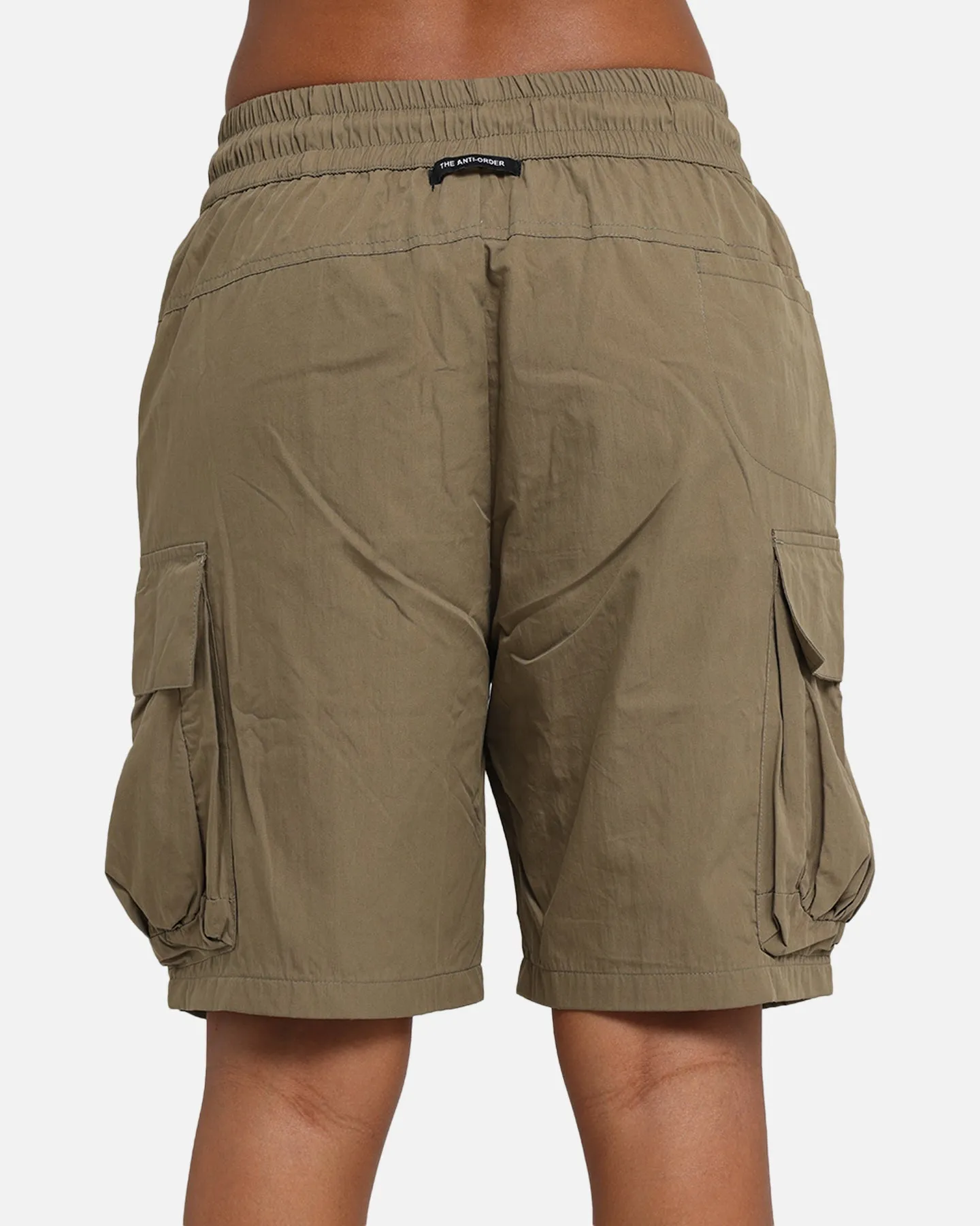 The Anti Order Anti Military Cargo Shorts Dark Taupe