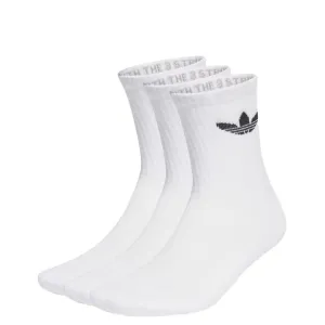 TREFOIL CUSHION CREW SOCKS (3 PAIRS)