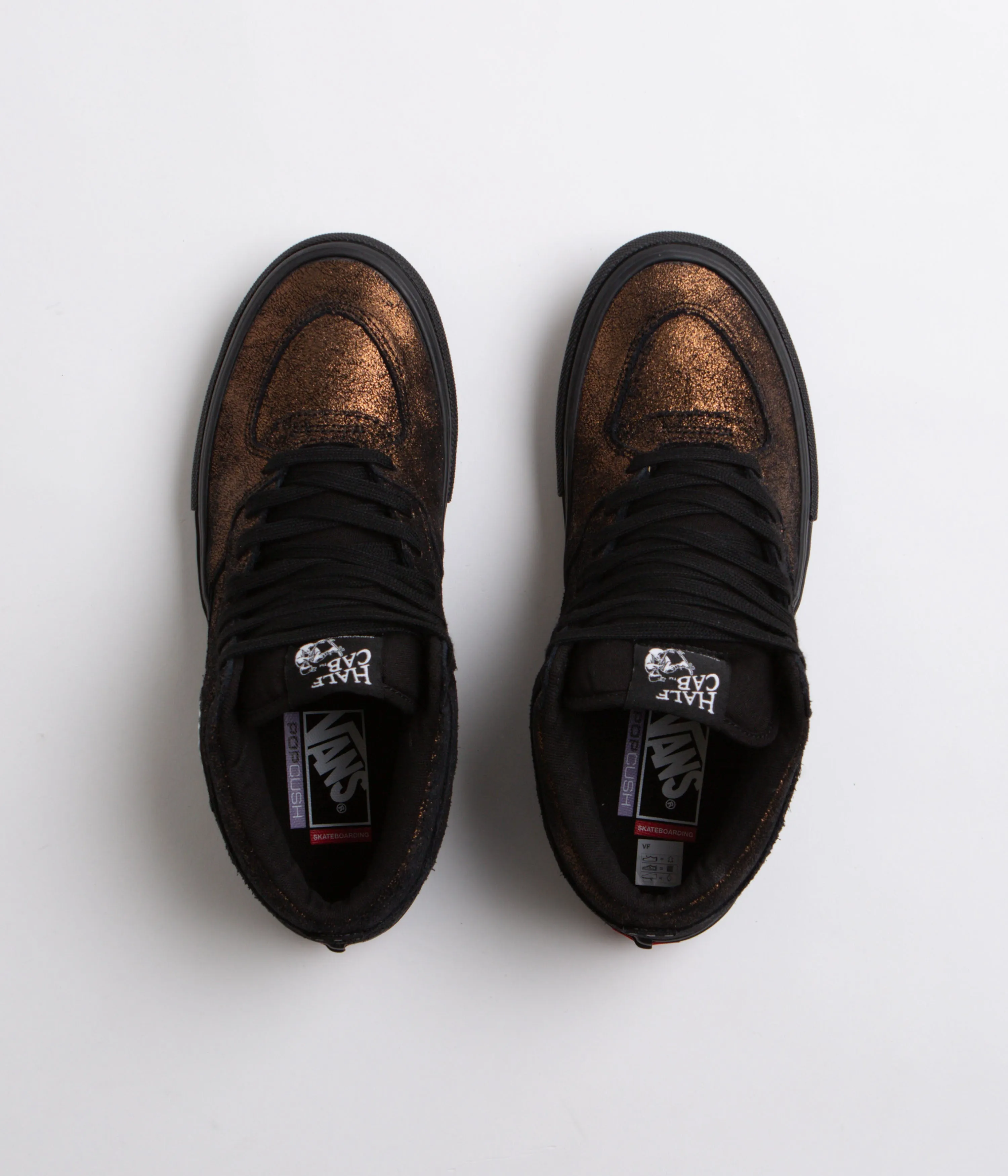 Vans Skate Half Cab Shoes - Metallic Bronze