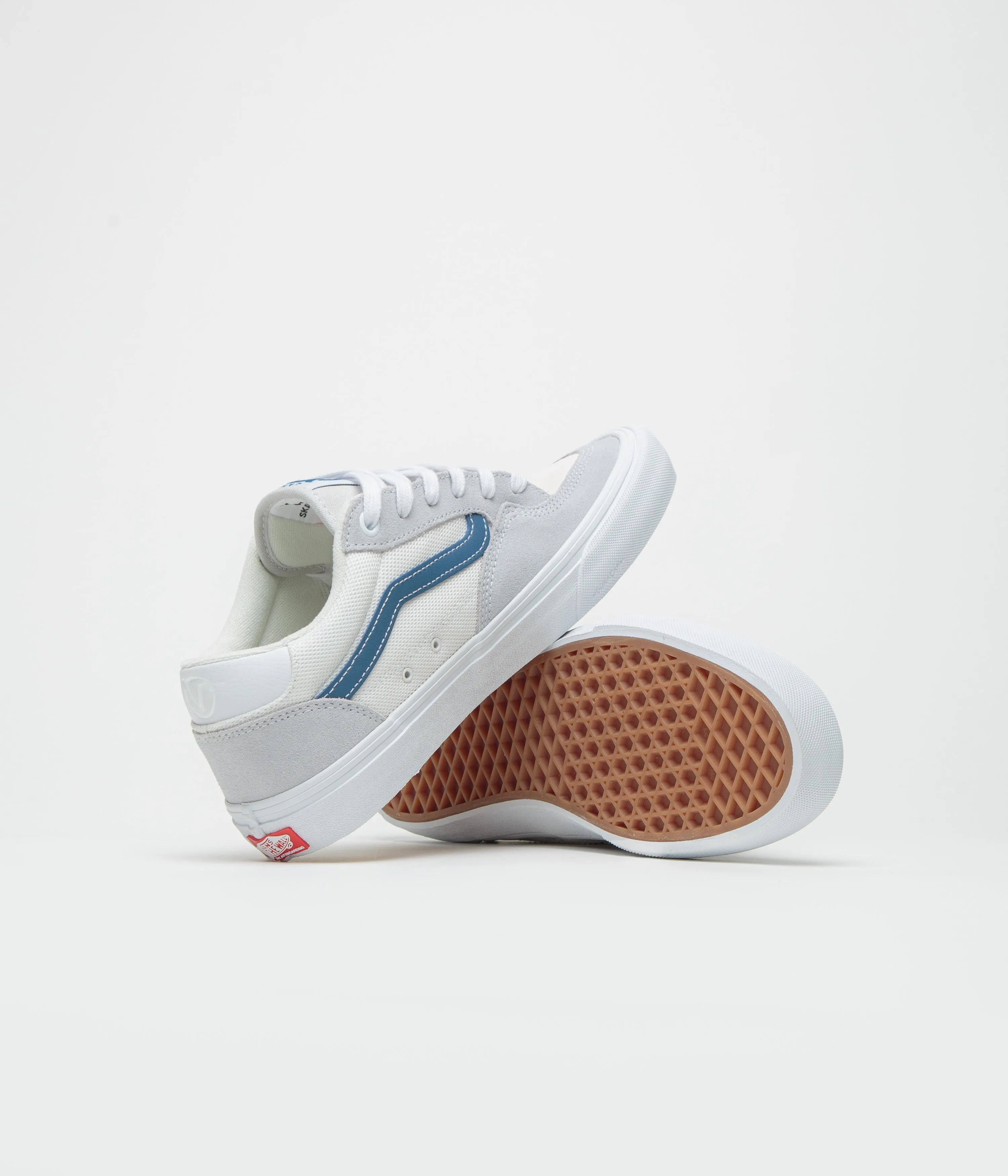 Vans Skate Rowan Shoes - Grey / Navy