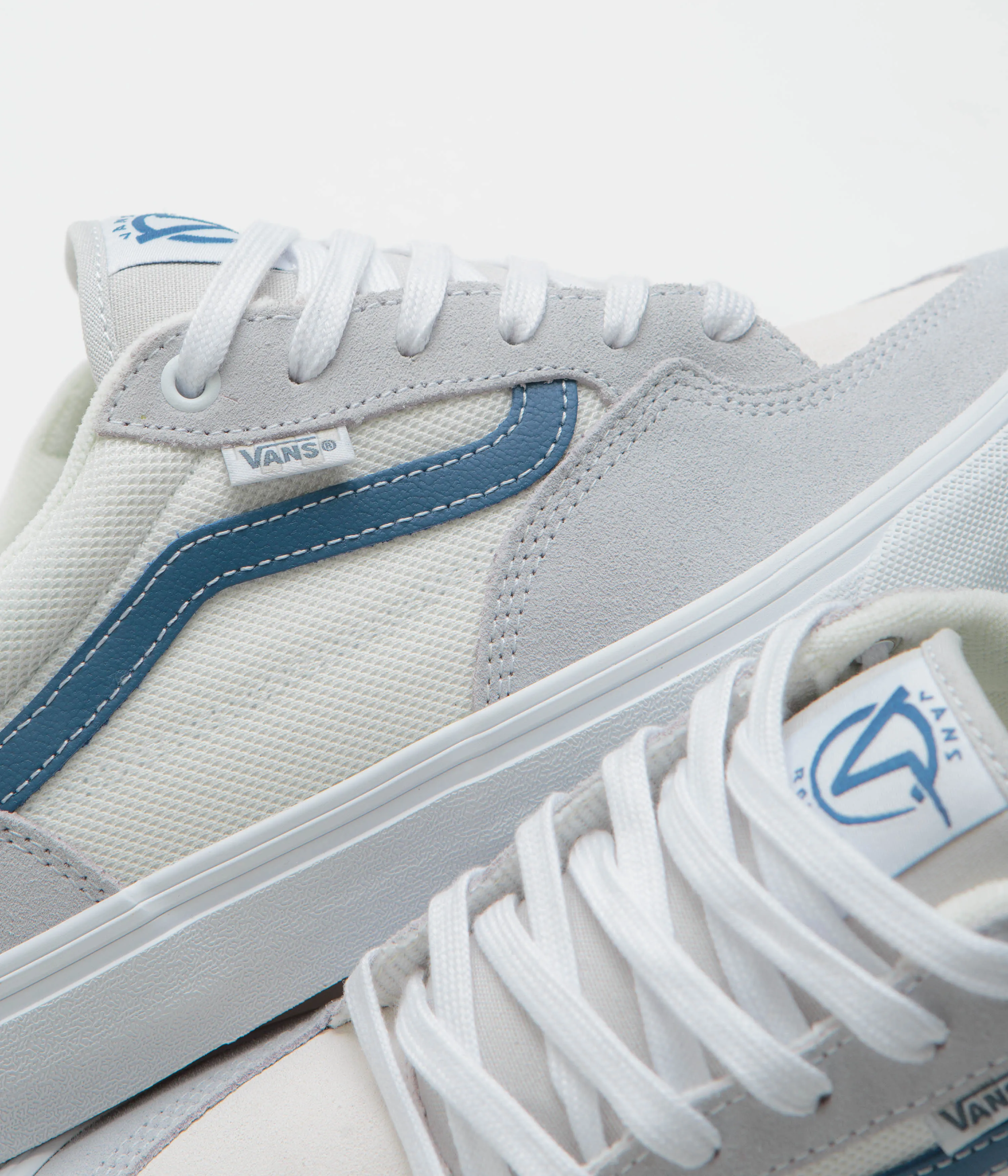 Vans Skate Rowan Shoes - Grey / Navy