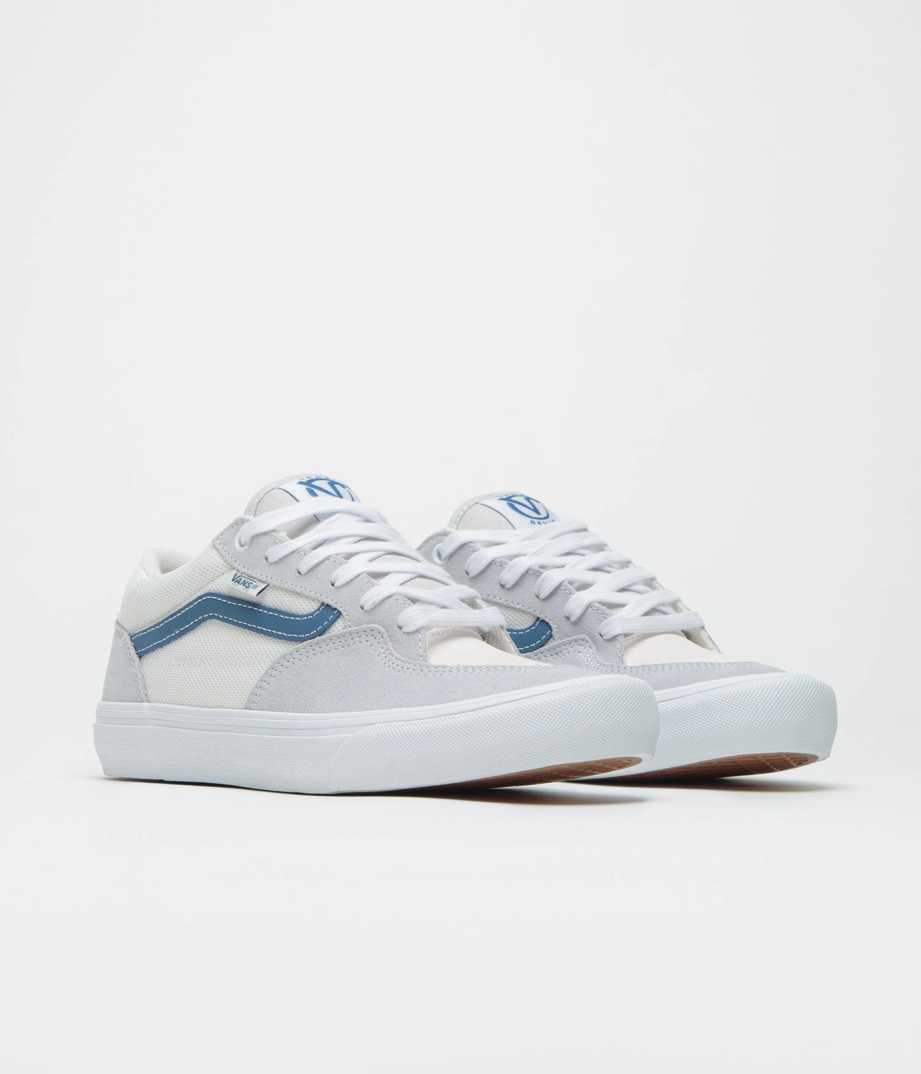 Vans Skate Rowan Shoes - Grey / Navy