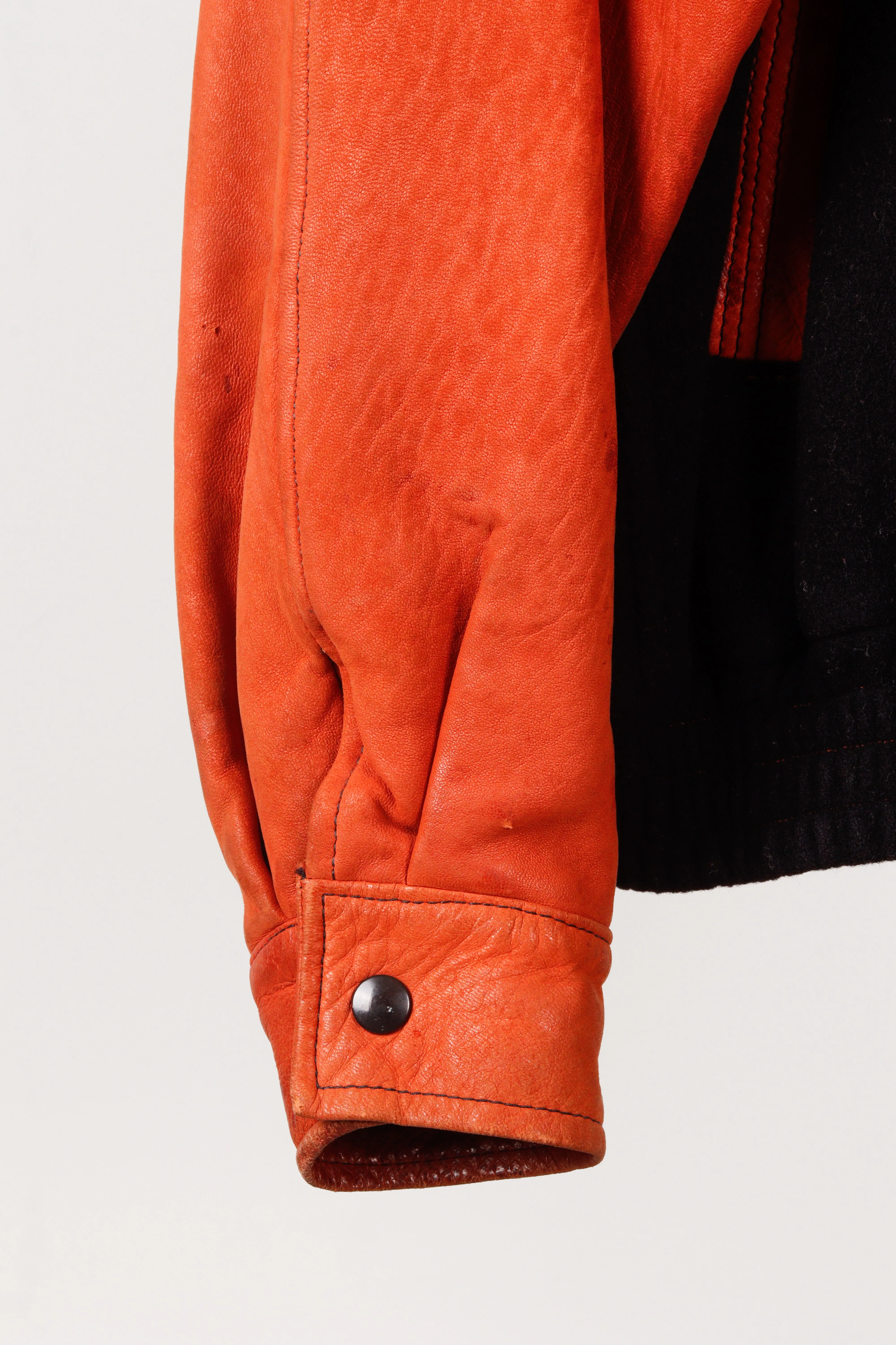 Vintage 90's adidas Basketball 'Wool/Leather' Varsity Jacket